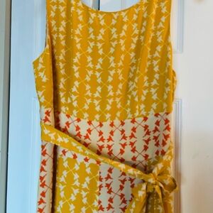 Yellow Sleeveless Maxi Wrap Dress